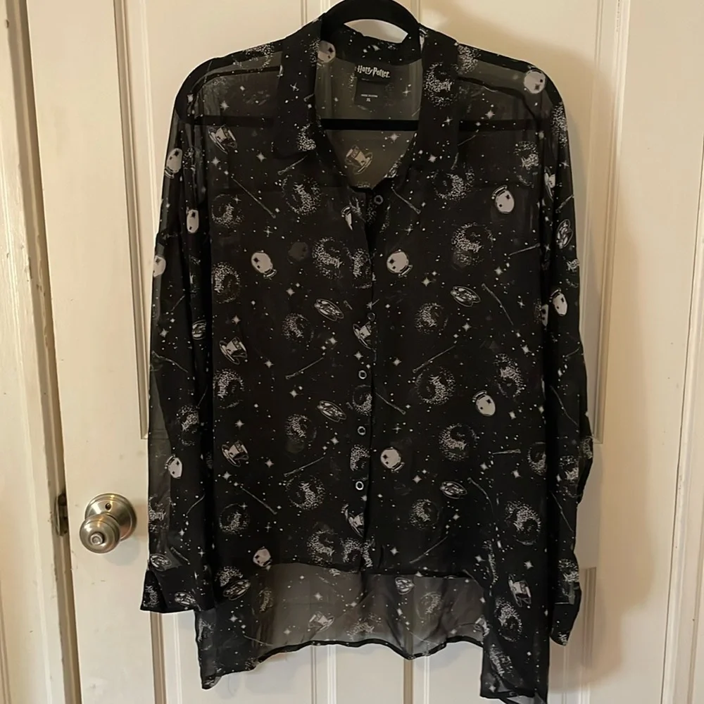 Harry Potter blouse size XL - Picture 1 of 4